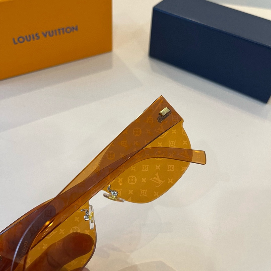 LV Luxury Designer Sunglasses Women Men Designers Goggle Polaroid Lens Sun Glasses Full Frame Eyeglasses Womens Mens Lady With Box