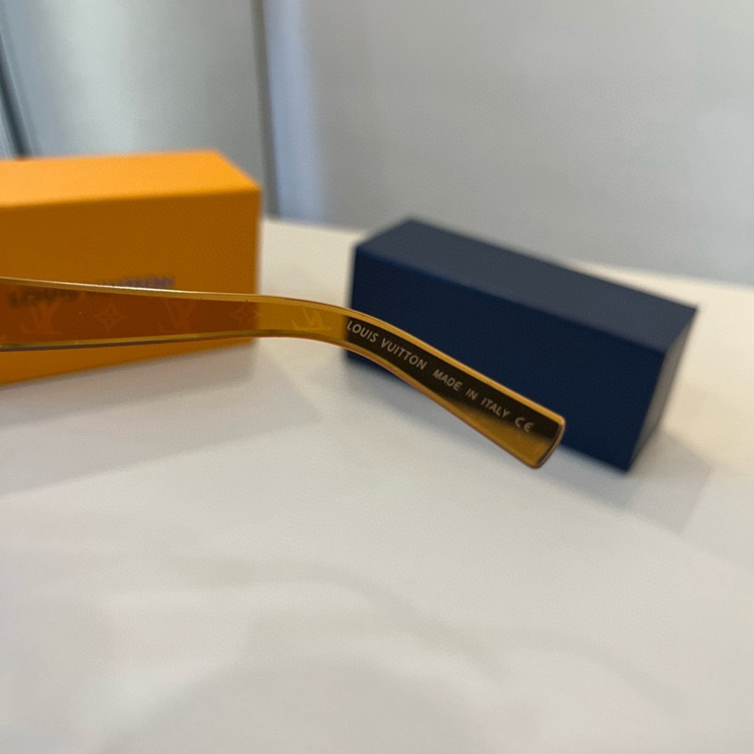 LV Luxury Designer Sunglasses Women Men Designers Goggle Polaroid Lens Sun Glasses Full Frame Eyeglasses Womens Mens Lady With Box