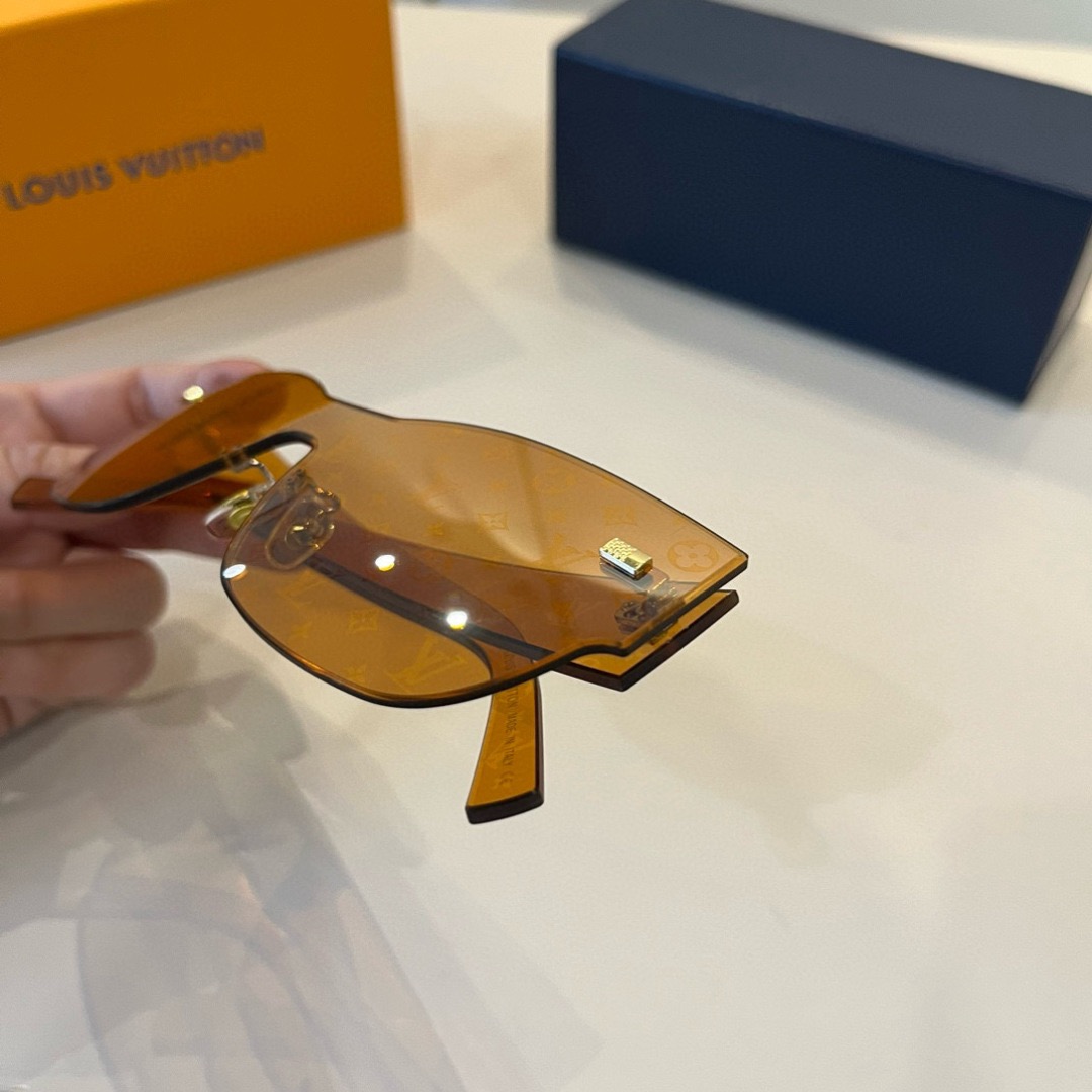 LV Luxury Designer Sunglasses Women Men Designers Goggle Polaroid Lens Sun Glasses Full Frame Eyeglasses Womens Mens Lady With Box