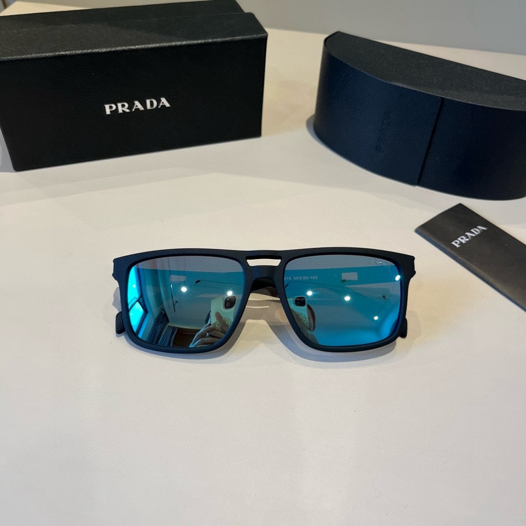 Prada Sunglasses Fashion Glasses Frame Designer Sunglass Womens Anti-Radiation Polarized Lenses Mens Retro Eyeglasses With Box