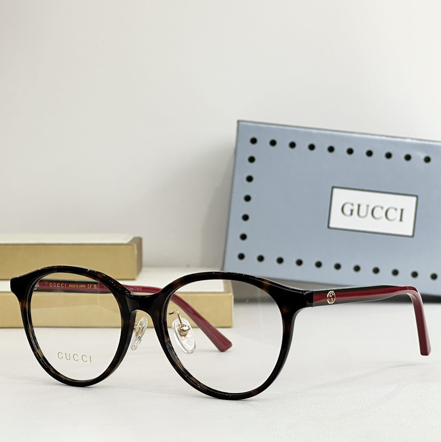 Gucci Sunglasses Fashion Glasses Frame Designer Sunglass Womens Anti-Radiation Polarized Lenses Mens Retro Eyeglasses With Box