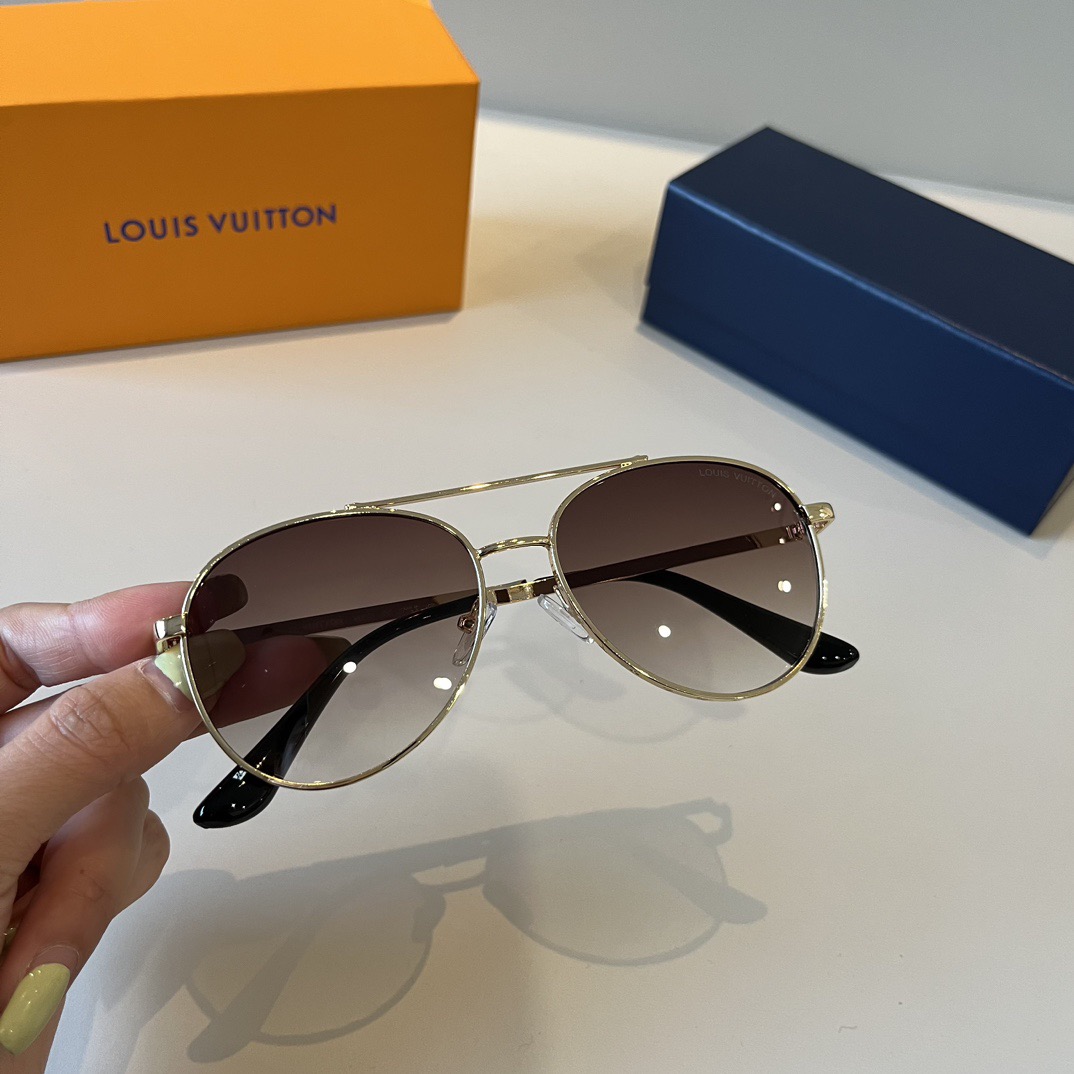 LV Pilot Sunglasses Top Costal Sun Glasses Luxury Glasses With Box Sunglasses Man Women Designer Sunglasses Cycling Sun Glasses Sports Glasses