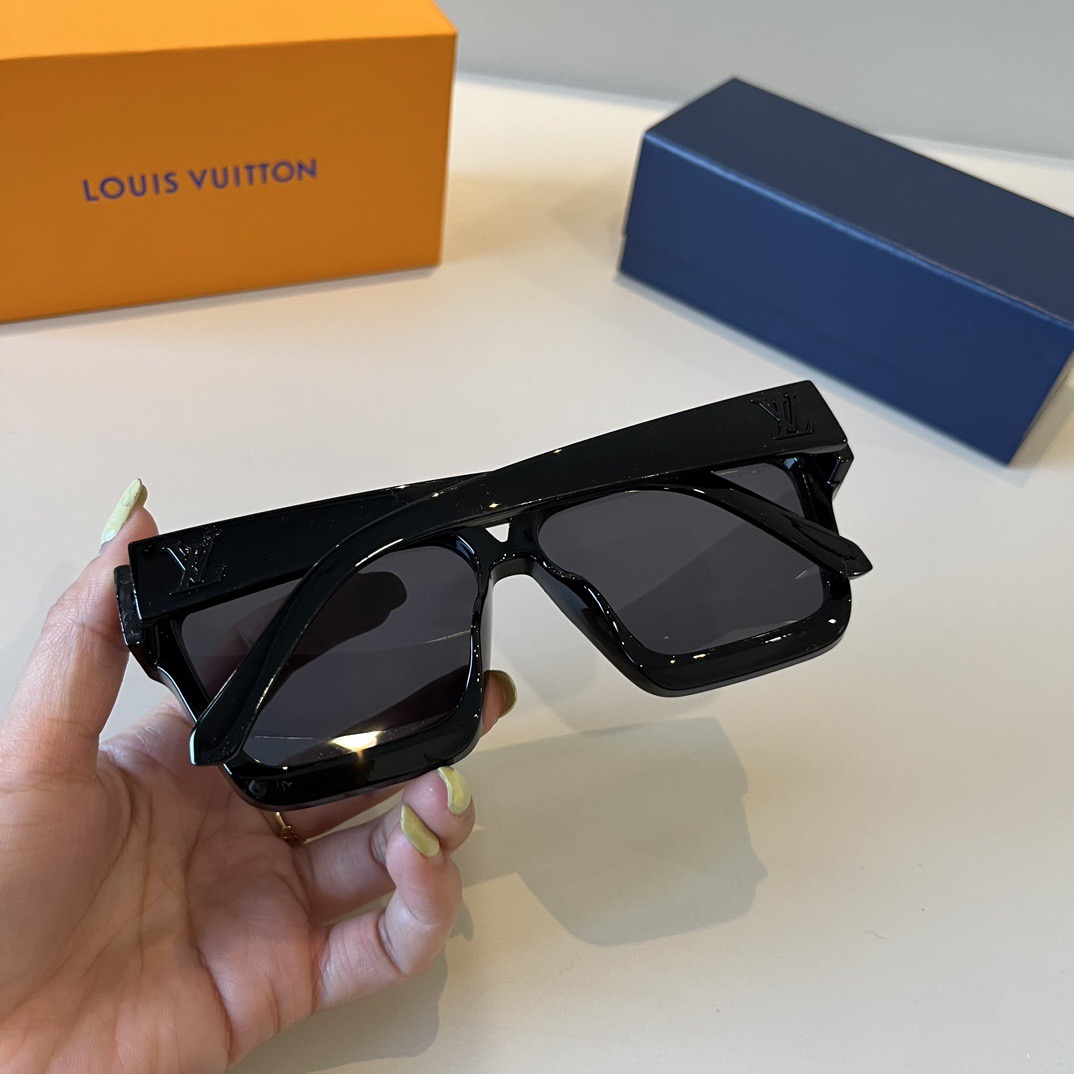 LV Luxury Designer Sunglasses Women Men Designers Goggle Lens Sun Glasses Full Frame Eyeglasses Womens Mens Lady With Box