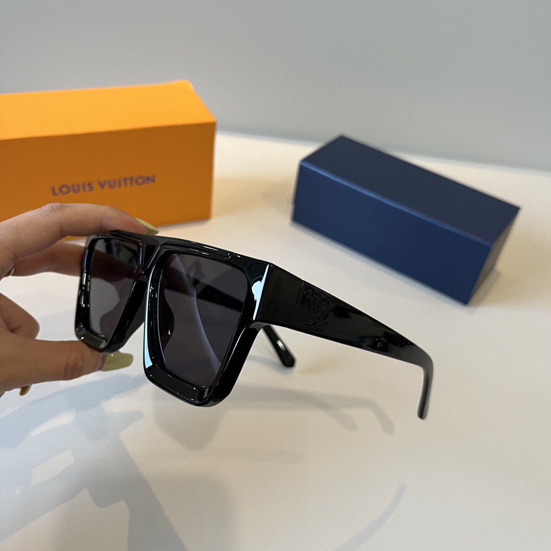 LV Luxury Designer Sunglasses Women Men Designers Goggle Lens Sun Glasses Full Frame Eyeglasses Womens Mens Lady With Box