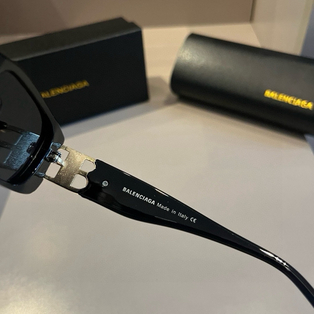 BALENCIAGA Women Sun Glasses Beach Sun Glasses Fashion Classic Square Oval Frame Retro Frame Sexy Women Luxury Glasses With Box 