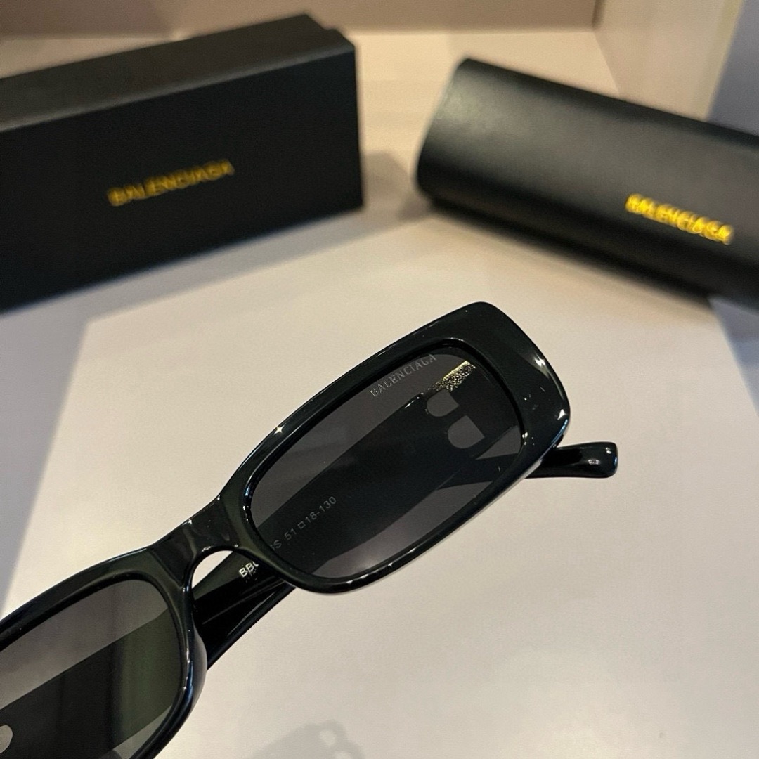 BALENCIAGA Women Sun Glasses Beach Sun Glasses Fashion Classic Square Oval Frame Retro Frame Sexy Women Luxury Glasses With Box 