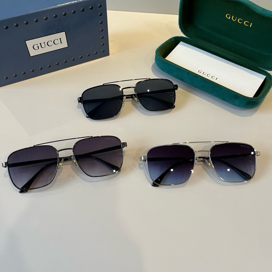 Gucci Pilot Sunglasses Top Costal Sun Glasses Luxury Glasses With Box Sunglasses Man Women Designer Sunglasses Cycling Sun Glasses Sports Glasses With Box