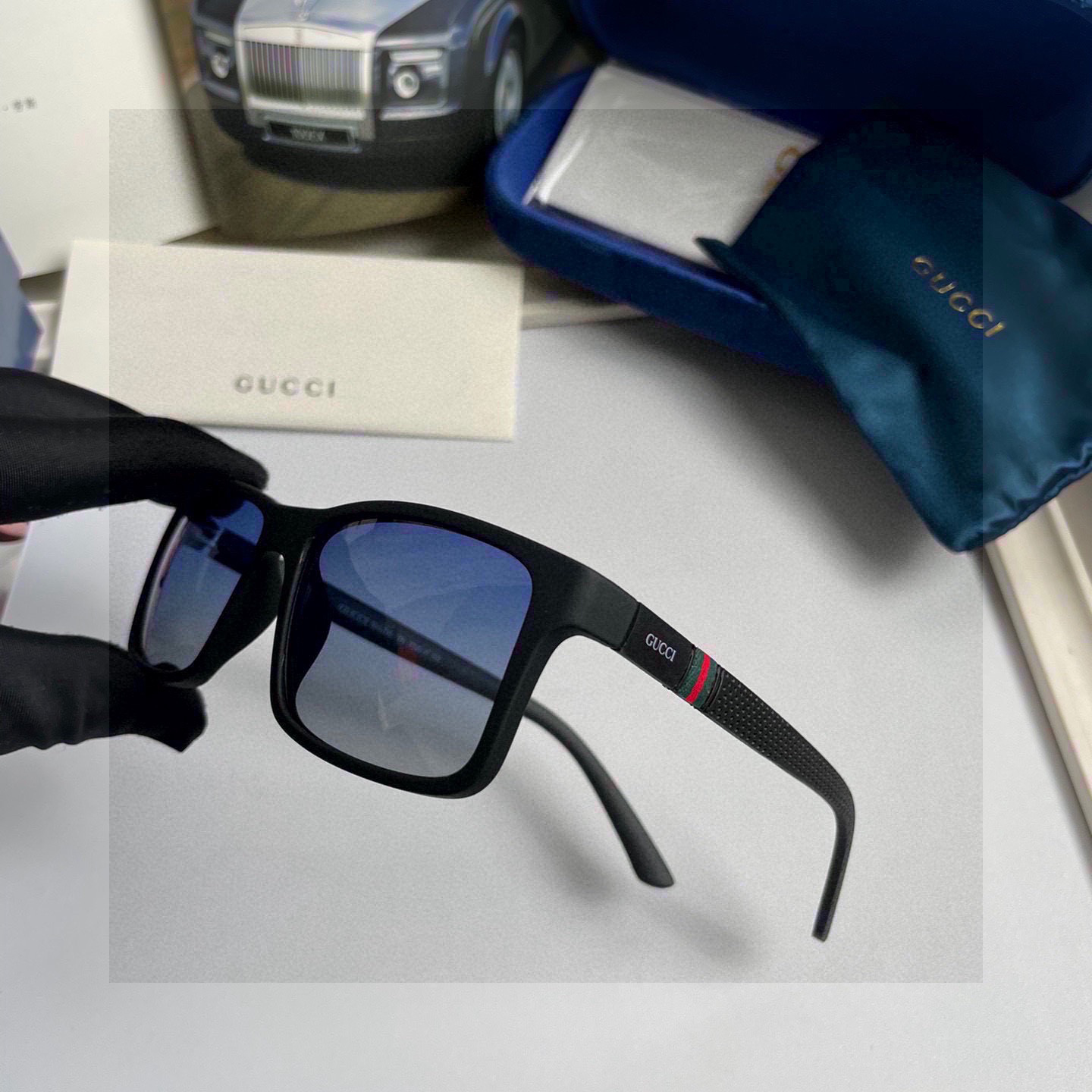 Gucci High Quality Classic Brand Sunglasses Cross Sunglasses For Women Glasses Frames Men New Fashion Plate Eyeglass Luxury Designer Glasses Sunglasses