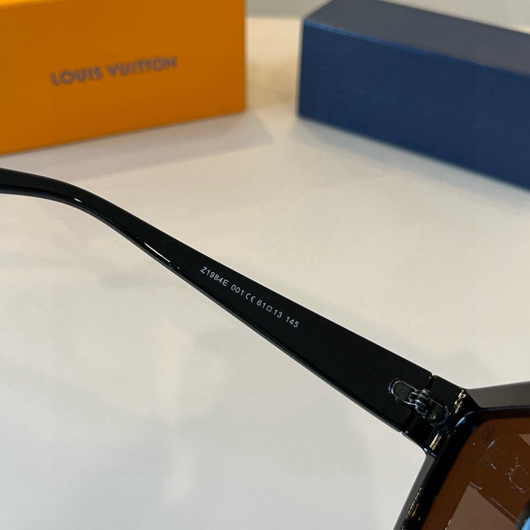 LV Luxury Designer Sunglasses Women Men Designers Goggle Polaroid Lens Sun Glasses Full Frame Eyeglasses Womens Mens Lady With Box