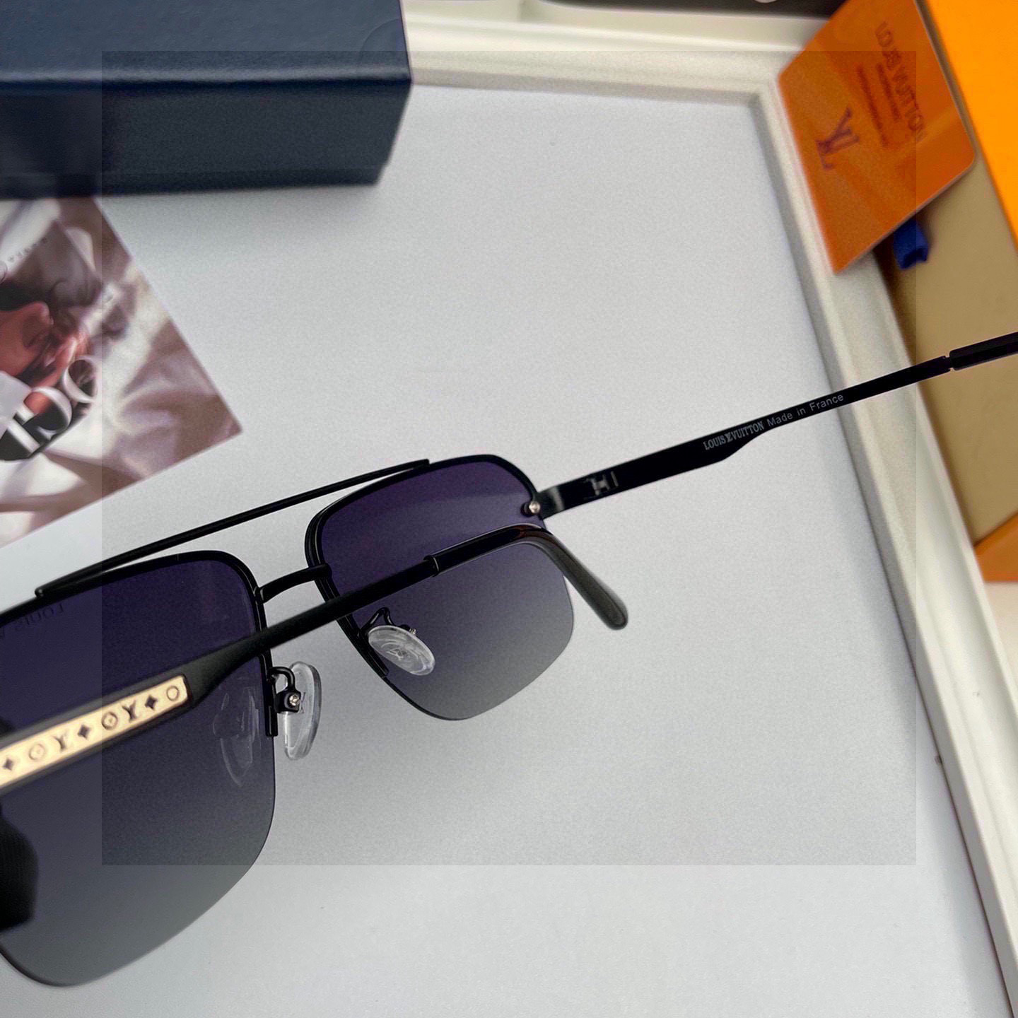 LV Pilot Sunglasses Top Costal Sun Glasses Luxury Glasses With Box Sunglasses Man Women Designer Sunglasses Cycling Sun Glasses Sports Glasses With Box