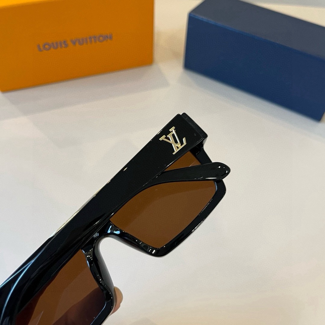 LV Luxury Designer Sunglasses Women Men Designers Goggle Polaroid Lens Sun Glasses Full Frame Eyeglasses Womens Mens Lady With Box