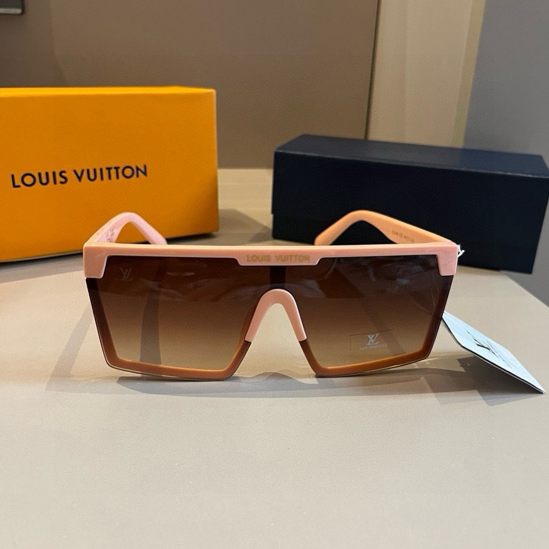 LV Luxury Designer Sunglasses Women Men Designers Goggle Polaroid Lens Sun Glasses Full Frame Eyeglasses Womens Mens Lady With Box
