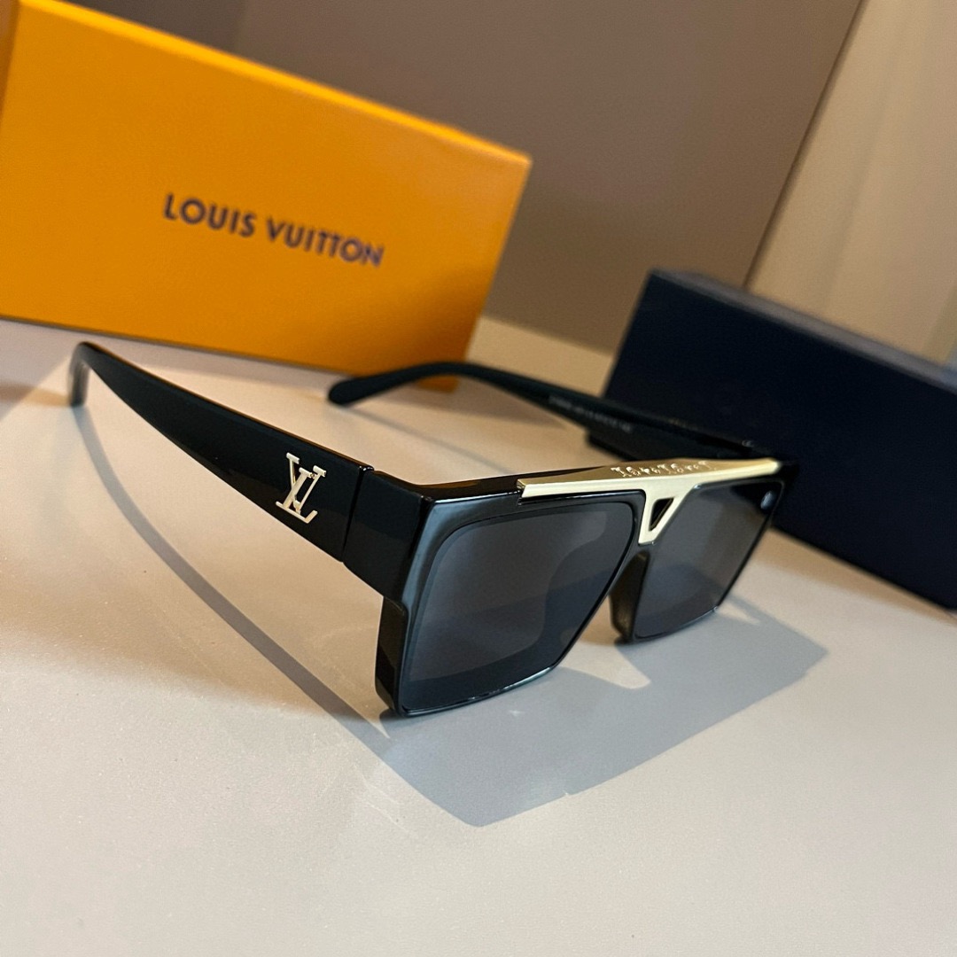 LV Luxury Designer Sunglasses Women Men Designers Goggle Polaroid Lens Sun Glasses Full Frame Eyeglasses Womens Mens Lady With Box