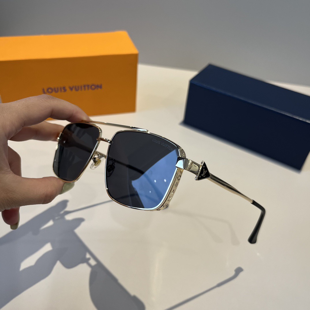 LV Pilot Sunglasses Top Costal Sun Glasses Luxury Glasses With Box Sunglasses Man Women Designer Sunglasses Cycling Sun Glasses Sports Glasses With Box