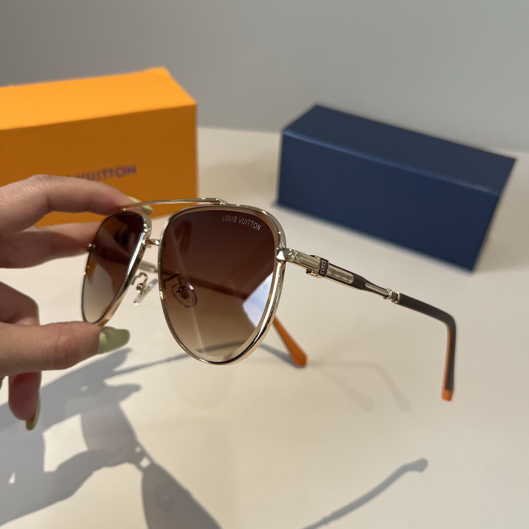 LV Pilot Sunglasses Top Costal Sun Glasses Luxury Glasses With Box Sunglasses Man Women Designer Sunglasses Cycling Sun Glasses Sports Glasses With Box