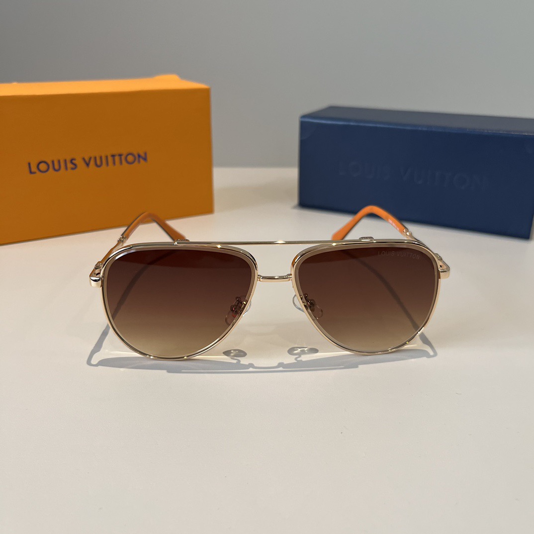 LV Pilot Sunglasses Top Costal Sun Glasses Luxury Glasses With Box Sunglasses Man Women Designer Sunglasses Cycling Sun Glasses Sports Glasses With Box