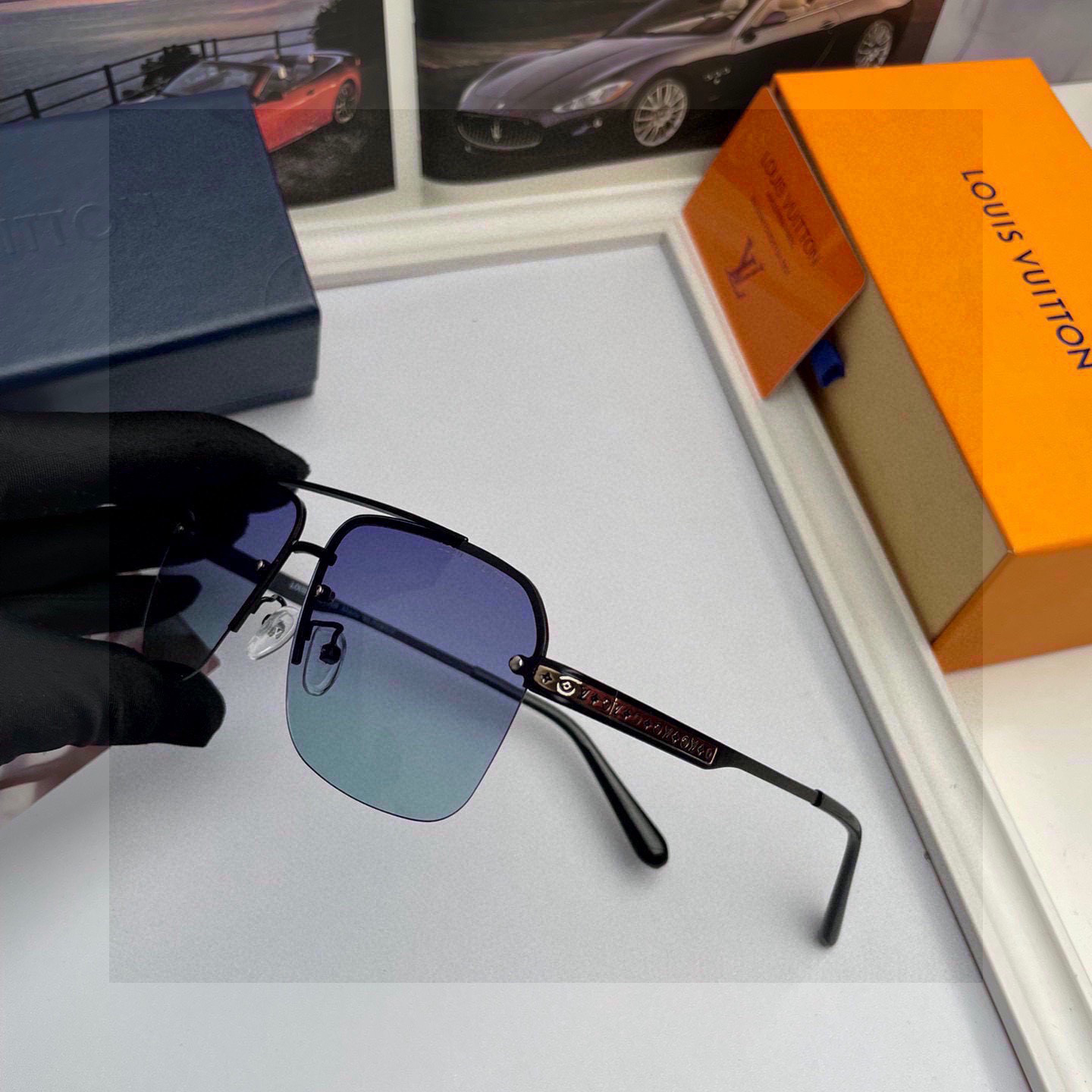 LV Pilot Sunglasses Top Costal Sun Glasses Luxury Glasses With Box Sunglasses Man Women Designer Sunglasses Cycling Sun Glasses Sports Glasses With Box