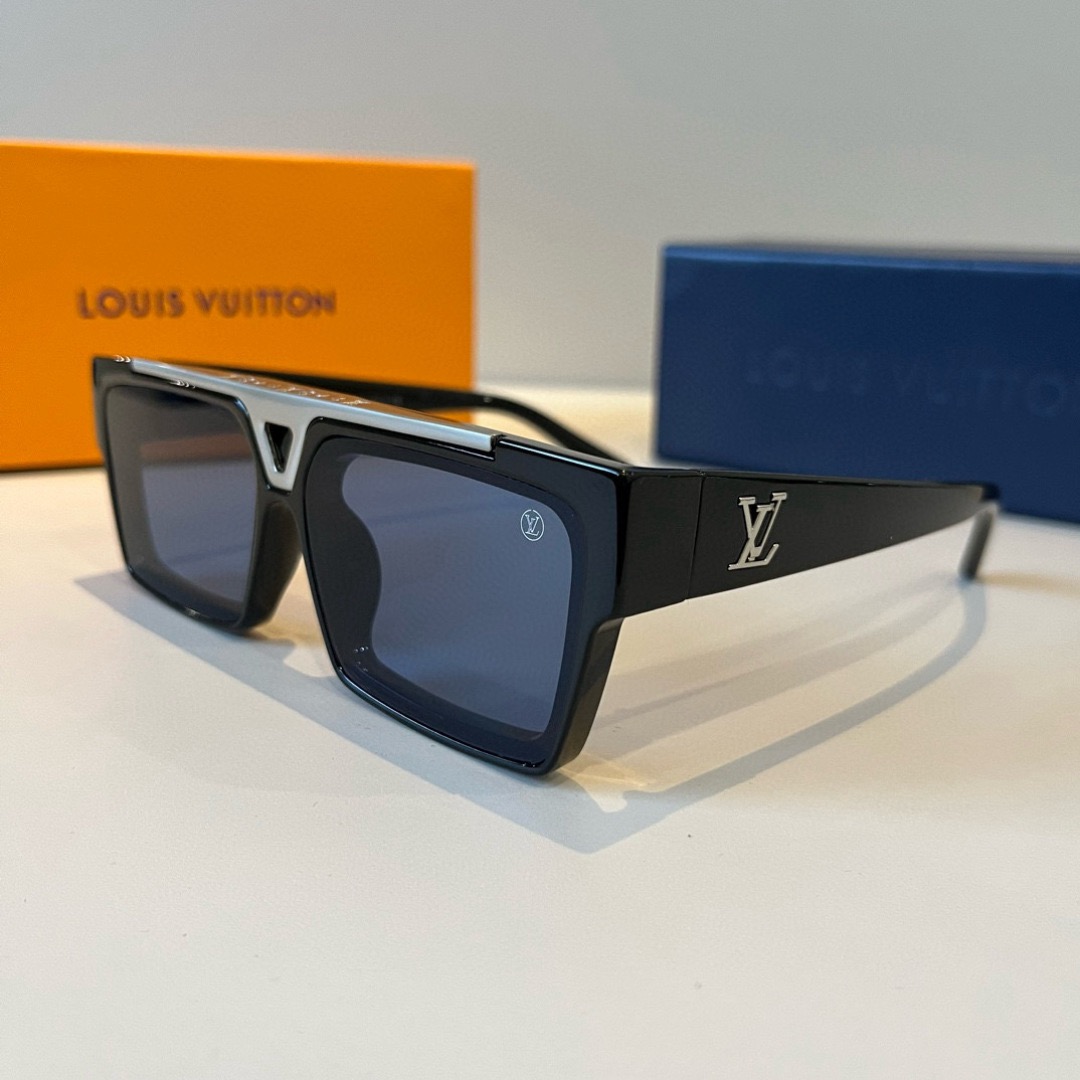 LV Luxury Designer Sunglasses Women Men Designers Goggle Polaroid Lens Sun Glasses Full Frame Eyeglasses Womens Mens Lady With Box