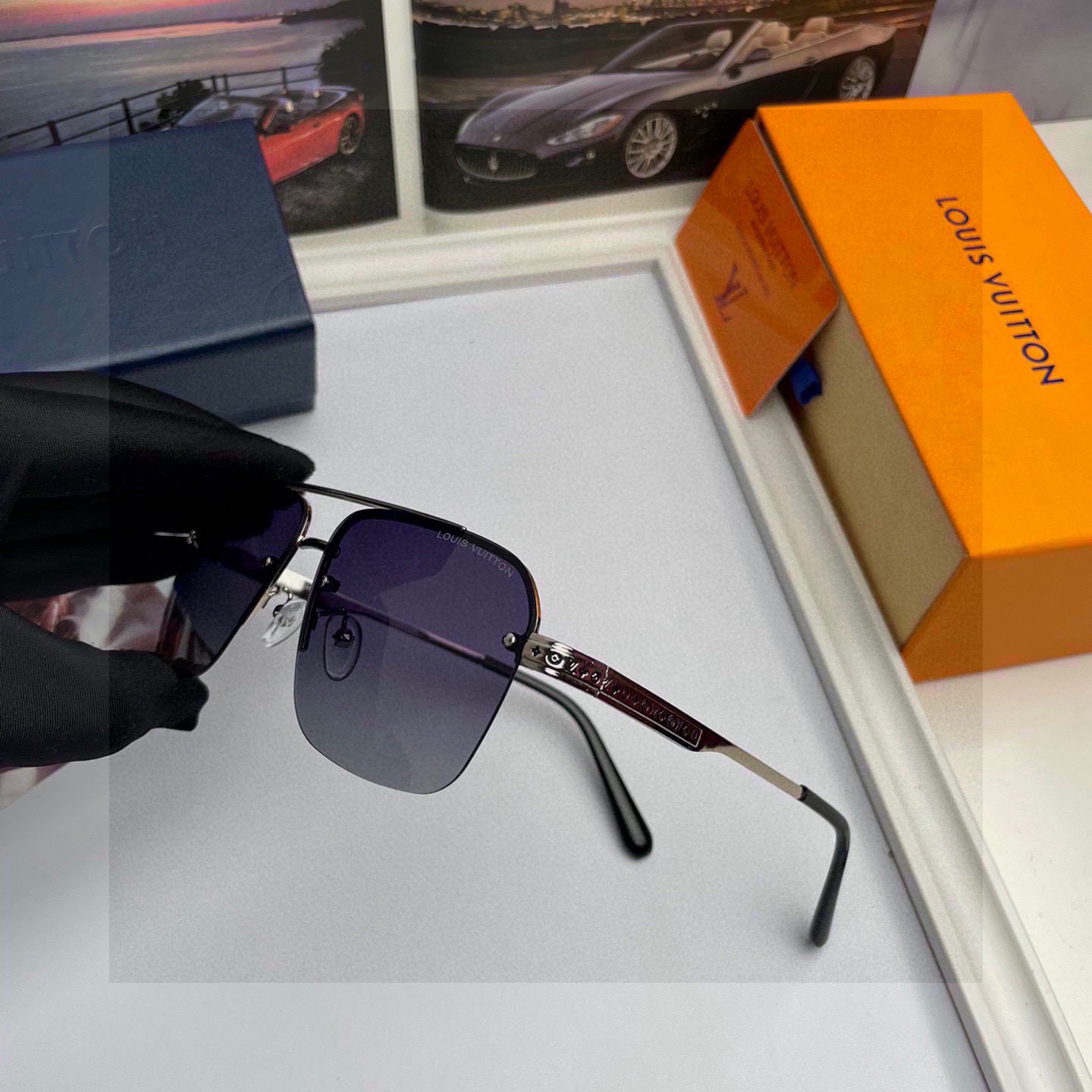 LV Pilot Sunglasses Top Costal Sun Glasses Luxury Glasses With Box Sunglasses Man Women Designer Sunglasses Cycling Sun Glasses Sports Glasses With Box