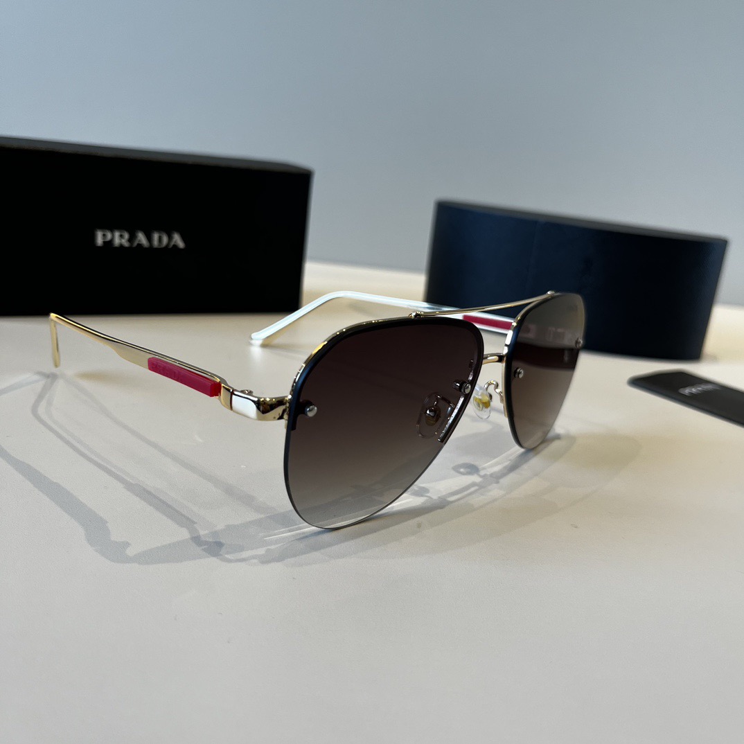 Prada Pilot Sunglasses Top Costal Sun Glasses Luxury Glasses With Box Sunglasses Man Women Designer Sunglasses Cycling Sun Glasses Sports Glasses With Box