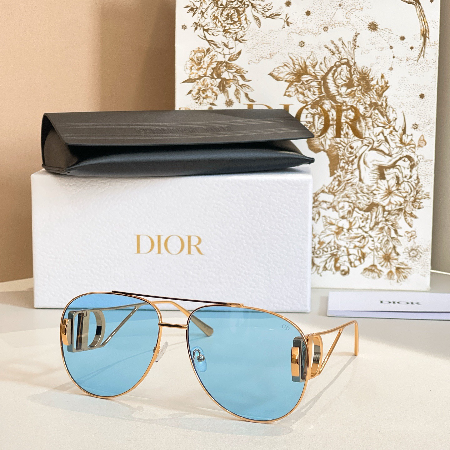 Dior Pilot Sunglasses Top Costal Sun Glasses Luxury Glasses With Box Sunglasses Man Women Designer Sunglasses Cycling Sun Glasses Sports Glasses With Box