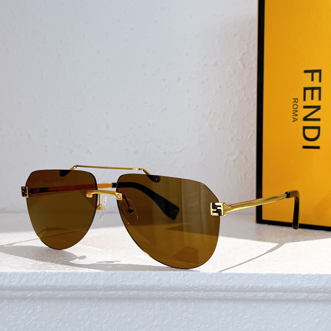 FENDI Pilot Sunglasses Top Costal Sun Glasses Luxury Glasses With Box Sunglasses Man Women Designer Sunglasses Cycling Sun Glasses Sports Glasses With Box
