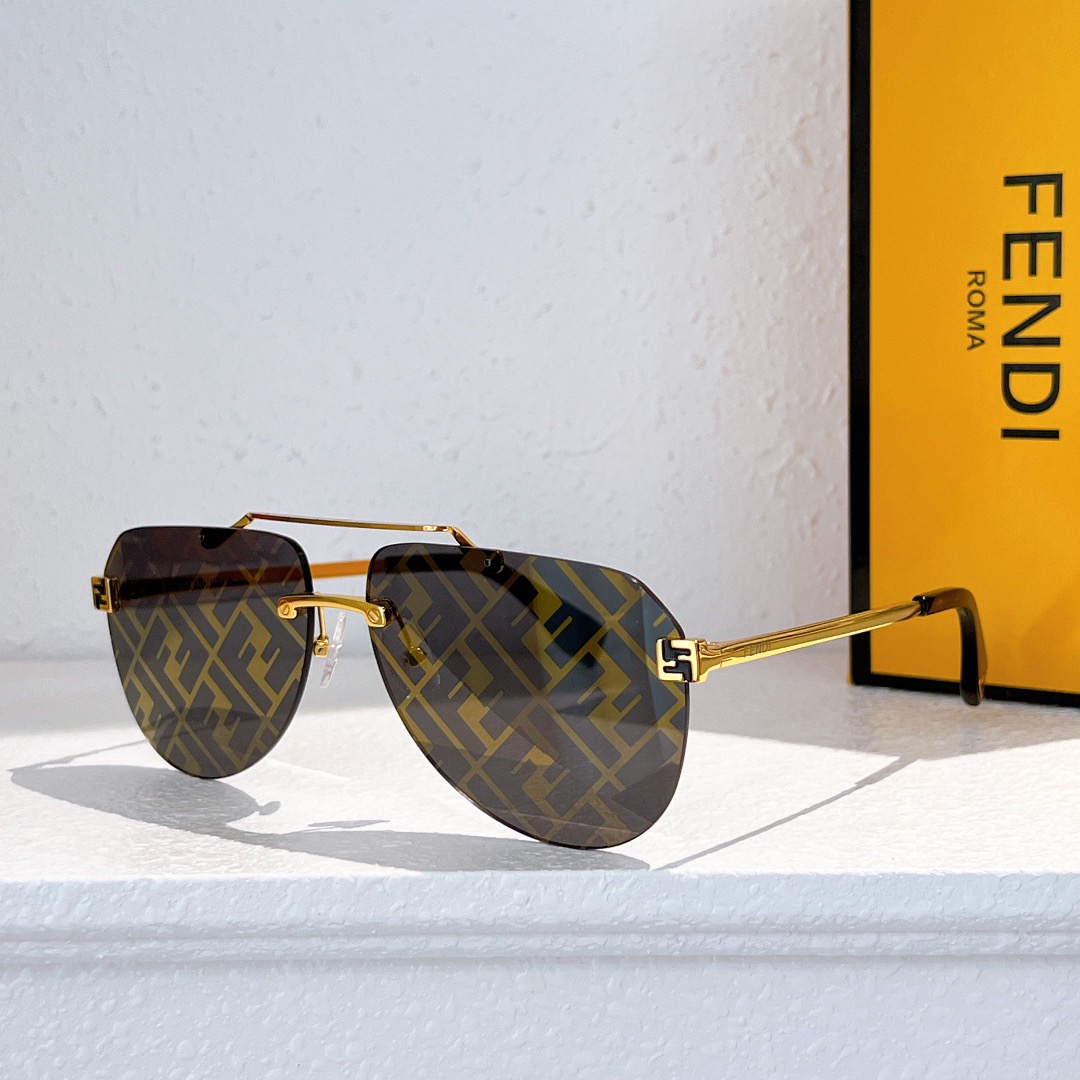 FENDI Pilot Sunglasses Top Costal Sun Glasses Luxury Glasses With Box Sunglasses Man Women Designer Sunglasses Cycling Sun Glasses Sports Glasses With Box