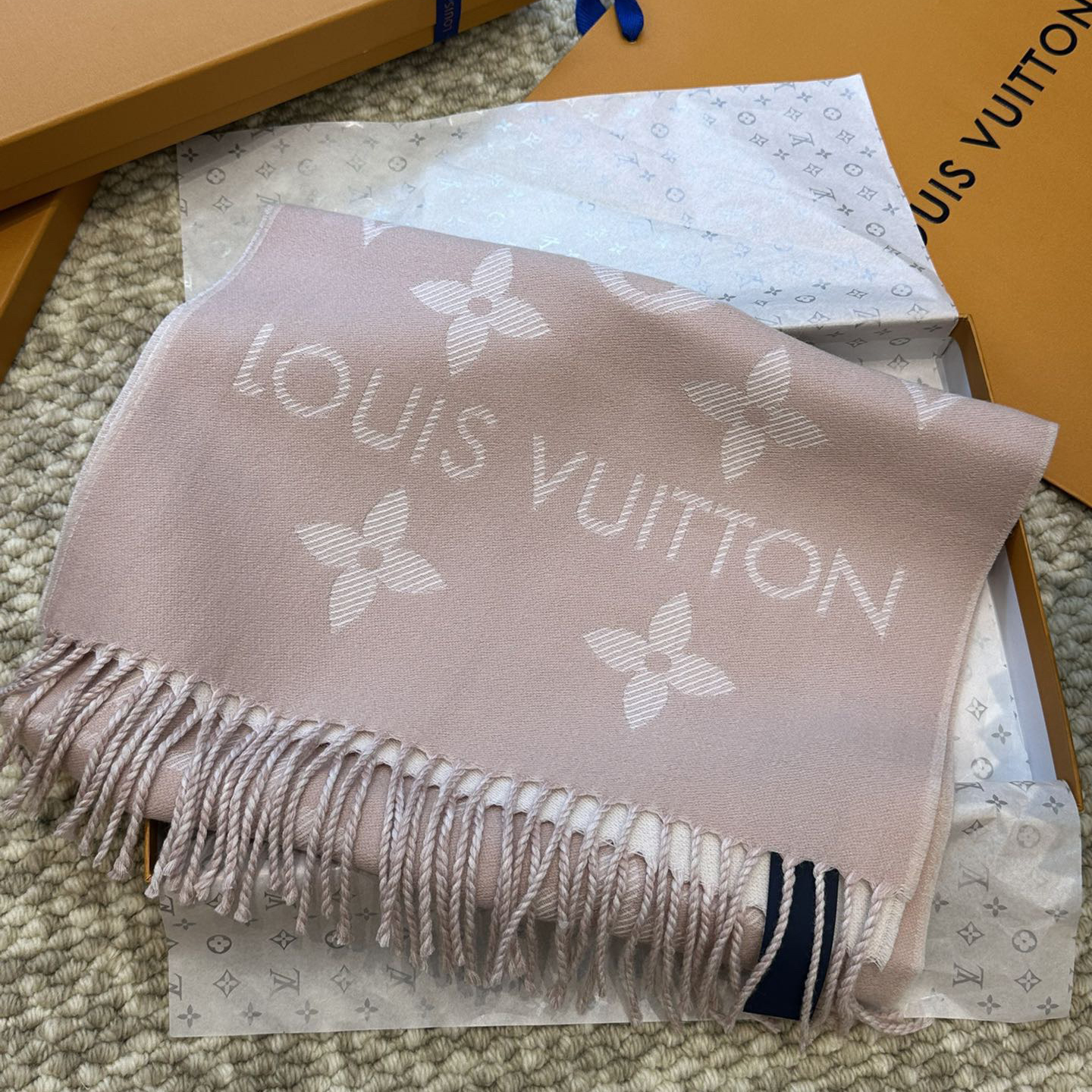 LV Designer Scarf Wool Scarfs Cashmere Scarf Men Women Designer Classic Letter Pattern Pashmina Shawl Scarves