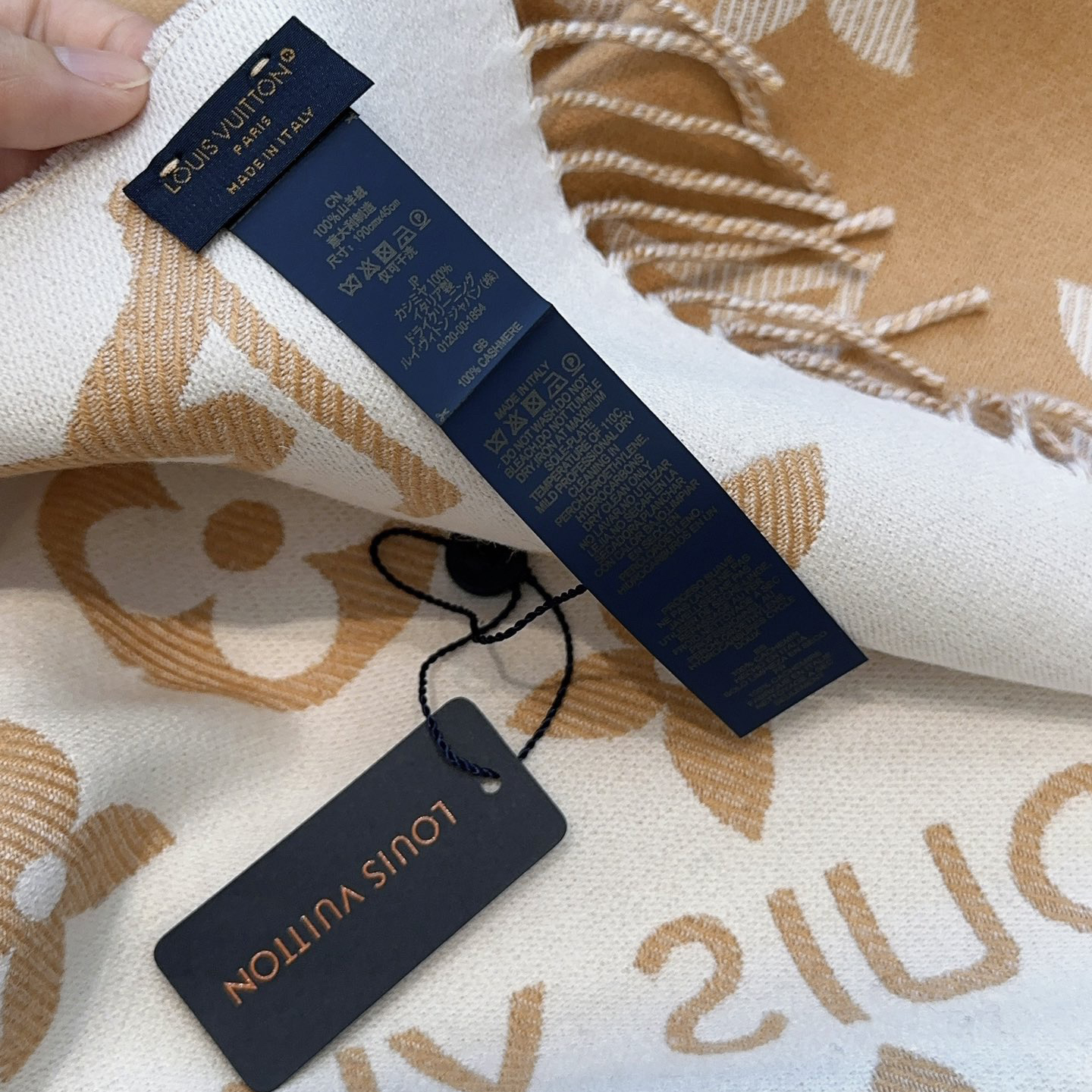 LV Designer Scarf Wool Scarfs Cashmere Scarf Men Women Designer Classic Letter Pattern Pashmina Shawl Scarves