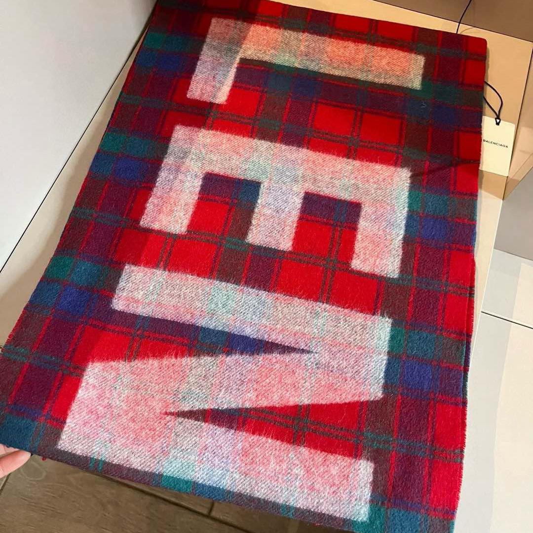 BALENCIAGA Designer Scarf Wool Scarfs Cashmere Scarf Men Women Designer Classic Letter Pattern Pashmina Shawl Scarves