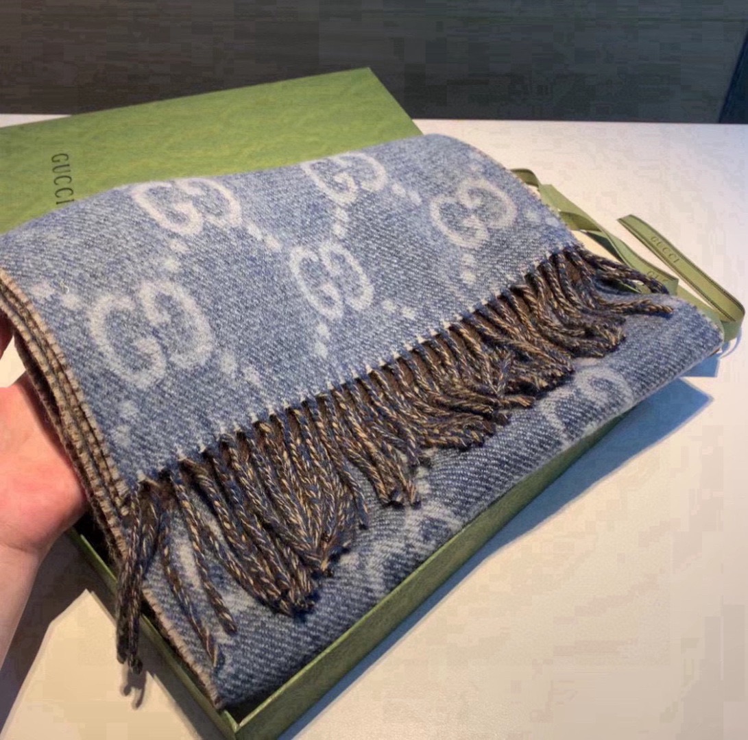 Gucci Designer Scarf Wool Scarfs Cashmere Scarf Men Women Designer Classic Letter Pattern Pashmina Shawl Scarves