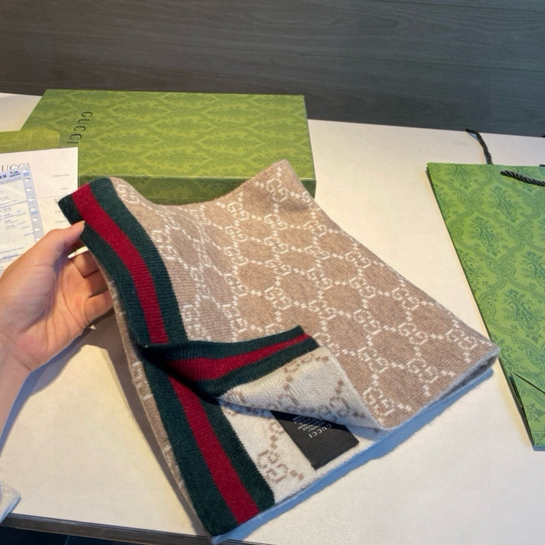 Gucci Designer Scarf Wool Scarfs Cashmere Scarf Men Women Designer Classic Letter Pattern Pashmina Shawl Scarves