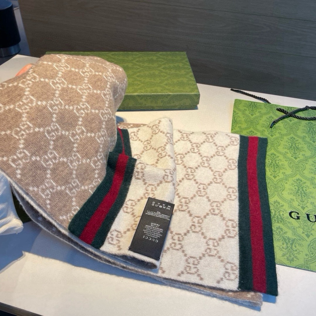 Gucci Designer Scarf Wool Scarfs Cashmere Scarf Men Women Designer Classic Letter Pattern Pashmina Shawl Scarves