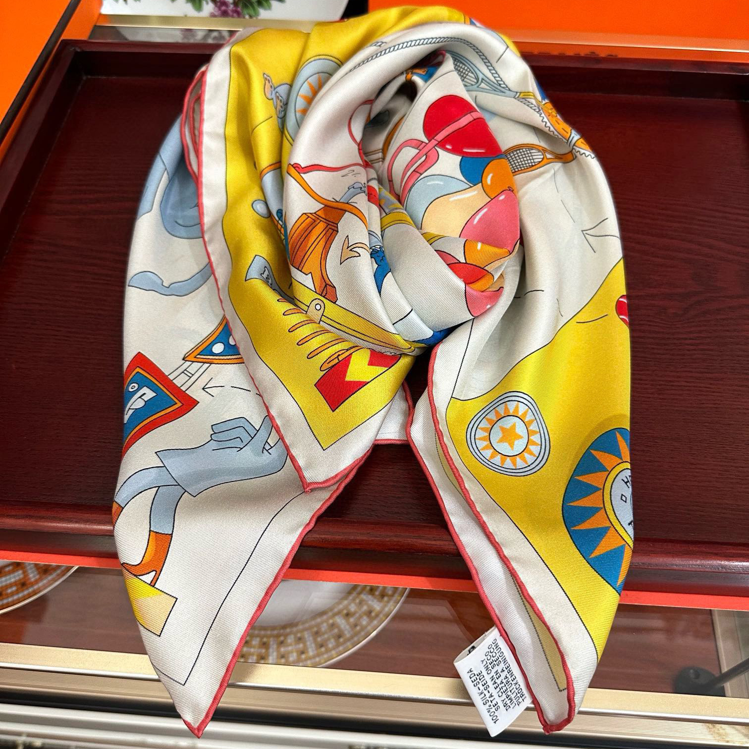 Hermes Designer Silk Scarf For Women Luxurious Scarf High End Classic Print Pattern Designer Shawl Scarves New Gift Easy To Match Soft Touch Silk Color-Blocking Fringed Edges With Box