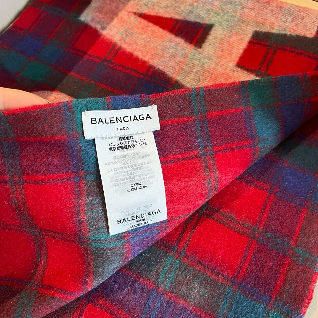 BALENCIAGA Designer Scarf Wool Scarfs Cashmere Scarf Men Women Designer Classic Letter Pattern Pashmina Shawl Scarves