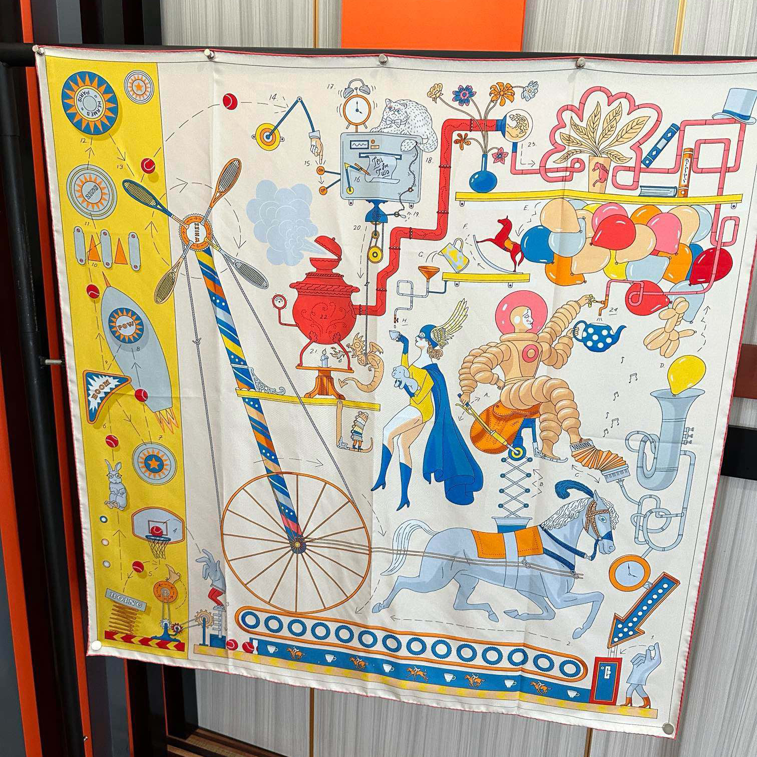 Hermes Designer Silk Scarf For Women Luxurious Scarf High End Classic Print Pattern Designer Shawl Scarves New Gift Easy To Match Soft Touch Silk Color-Blocking Fringed Edges With Box