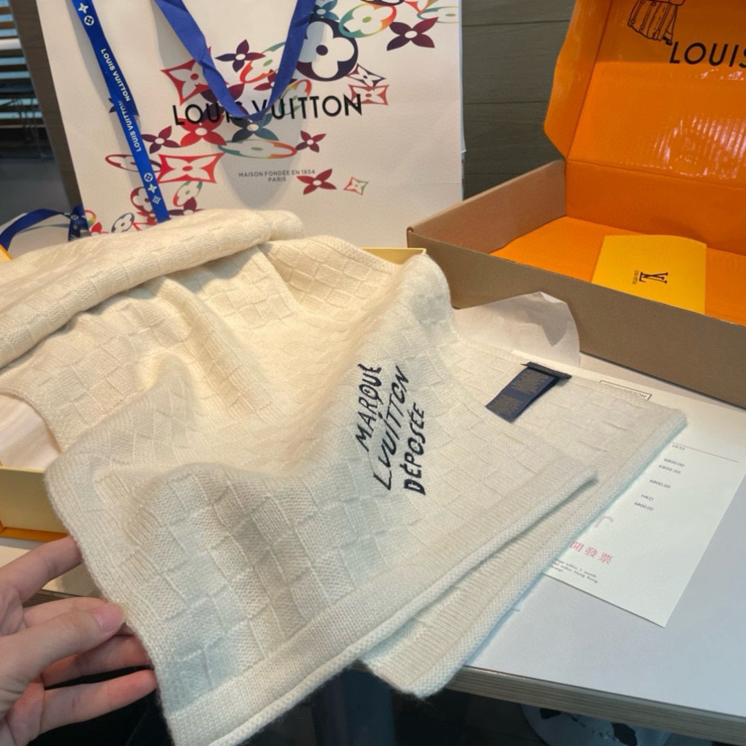 LV Designer Scarf Cashmere Scarf Designers Tassels Sjaal Plaid Fashion Classic Scarf Womens Luxury Scarfs With Box