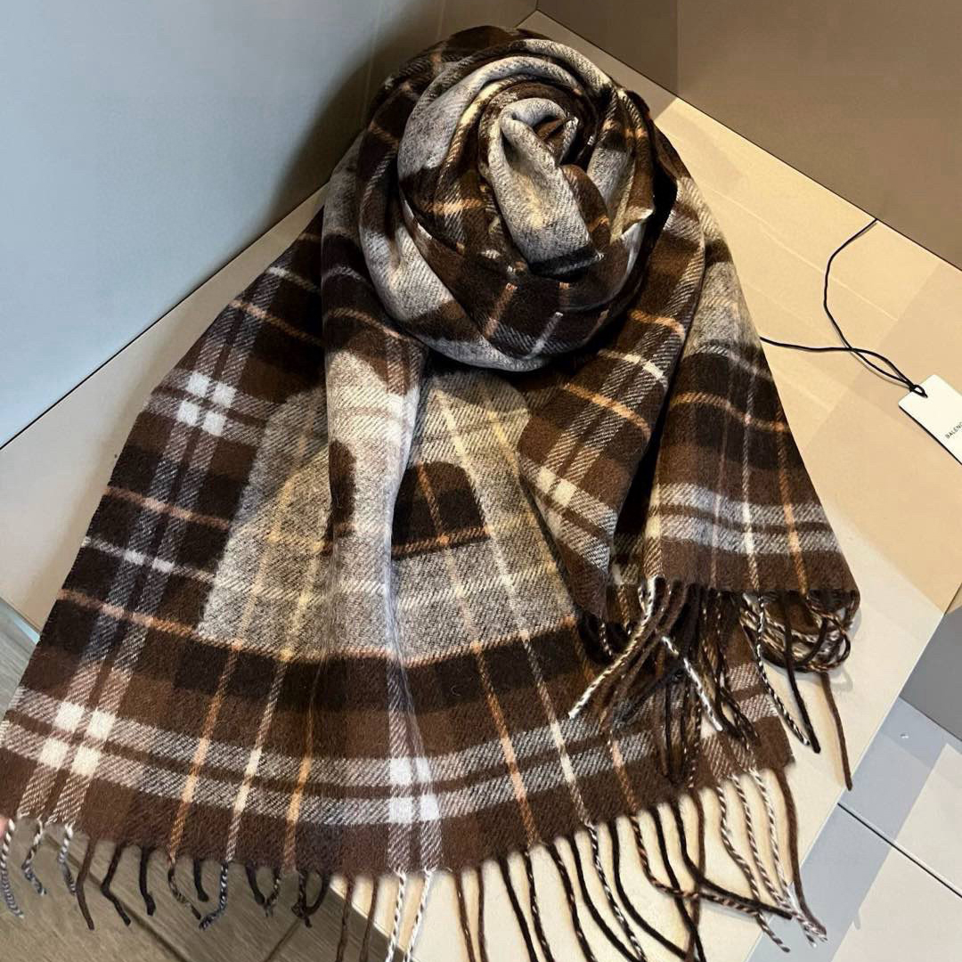 BALENCIAGA Designer Scarf Wool Scarfs Cashmere Scarf Men Women Designer Classic Letter Pattern Pashmina Shawl Scarves