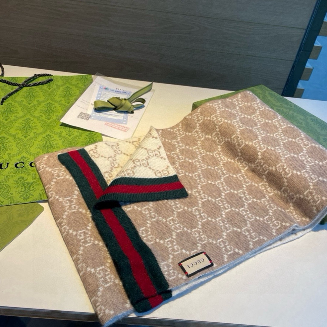 Gucci Designer Scarf Wool Scarfs Cashmere Scarf Men Women Designer Classic Letter Pattern Pashmina Shawl Scarves