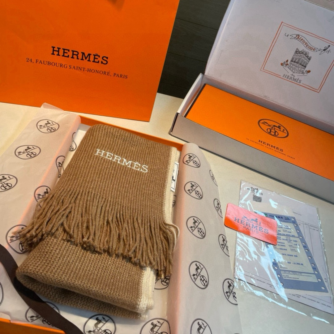 Hermes Designer Scarf Luxury Women Shawl Cashmere Scarf Warm Designer Shawls Wraps Solid Smooth Fashion Scarves Mens Classics Scarf With Box