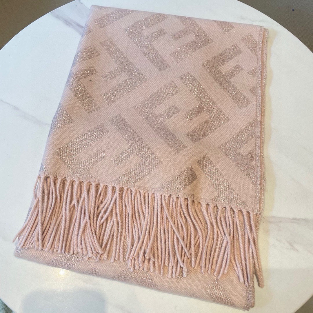 FENDI Designer Scarf Luxury Women Shawl Cashmere Scarf Warm Designer Shawls Wraps Letter Smooth Fashion Scarves Mens Classics Scarf With Box