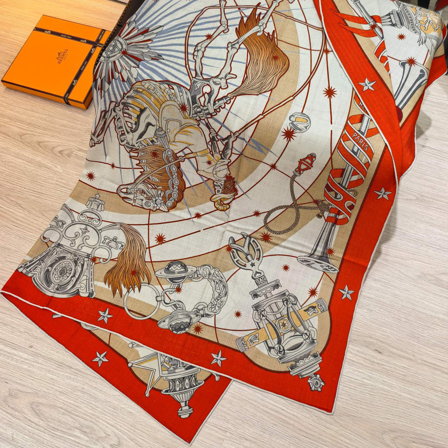 Hermes Designer Silk Scarf For Women Luxurious Scarf High End Classic Print Pattern Designer Shawl Scarves New Gift Easy To Match Soft Touch Fringed Edges With Box