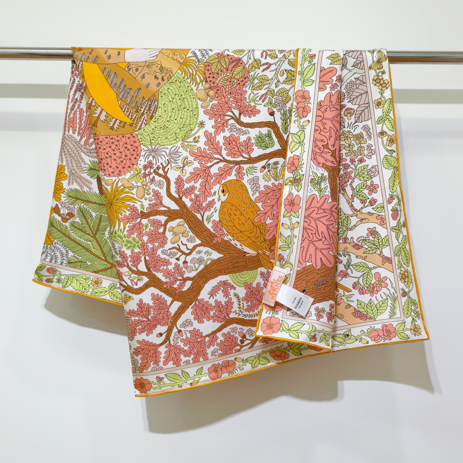 Hermes Designer Silk Scarf For Women Luxurious Scarf High End Classic Print Pattern Designer Shawl Scarves New Gift Easy To Match Soft Touch Fringed Edges With Box