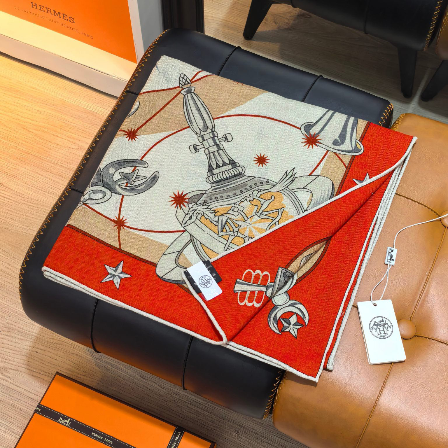 Hermes Designer Silk Scarf For Women Luxurious Scarf High End Classic Print Pattern Designer Shawl Scarves New Gift Easy To Match Soft Touch Fringed Edges With Box