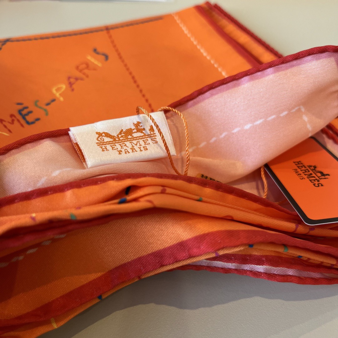 Hermes Designer Fashion Print Silk Scarf Headband For Women Fashion Long Handle Bag Scarves Shoulder Tote Lage Ribbon Head Wraps With Box