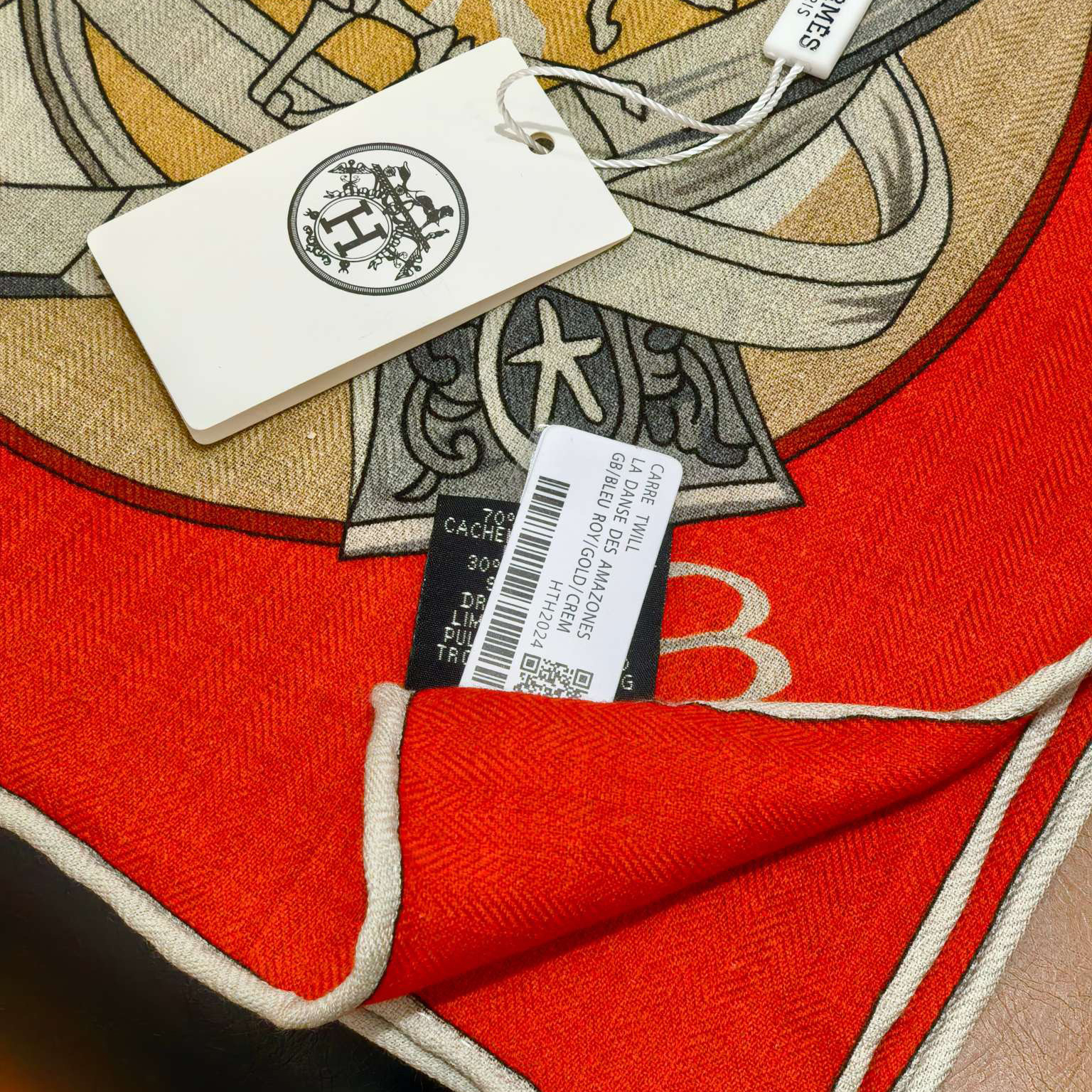 Hermes Designer Silk Scarf For Women Luxurious Scarf High End Classic Print Pattern Designer Shawl Scarves New Gift Easy To Match Soft Touch Fringed Edges With Box