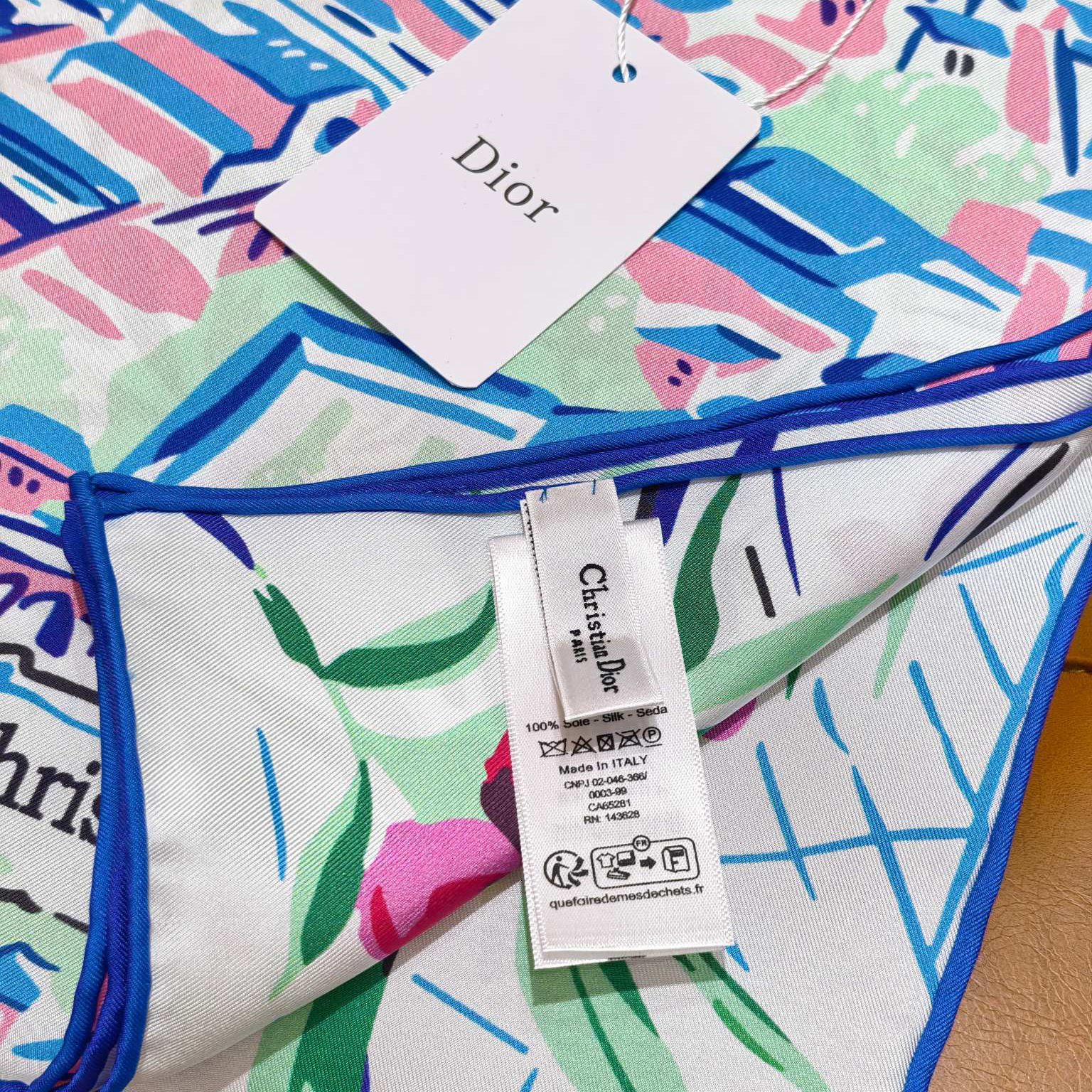 Dior Designer Silk Scarf For Women Luxurious Scarf High End Classic Print Pattern Designer Shawl Scarves New Gift Easy To Match Soft Touch Fringed Edges With Box