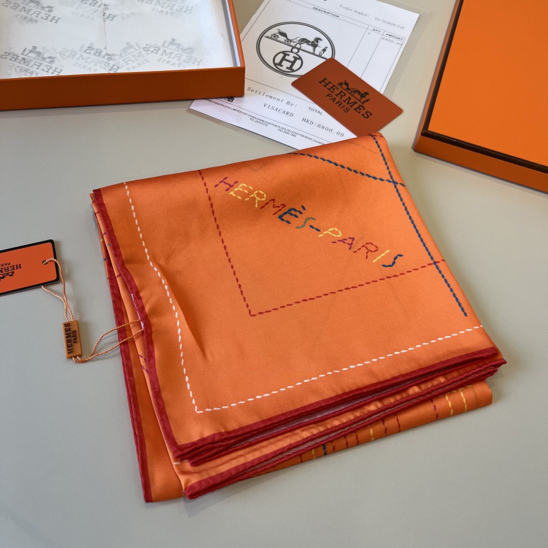 Hermes Designer Fashion Print Silk Scarf Headband For Women Fashion Long Handle Bag Scarves Shoulder Tote Lage Ribbon Head Wraps With Box