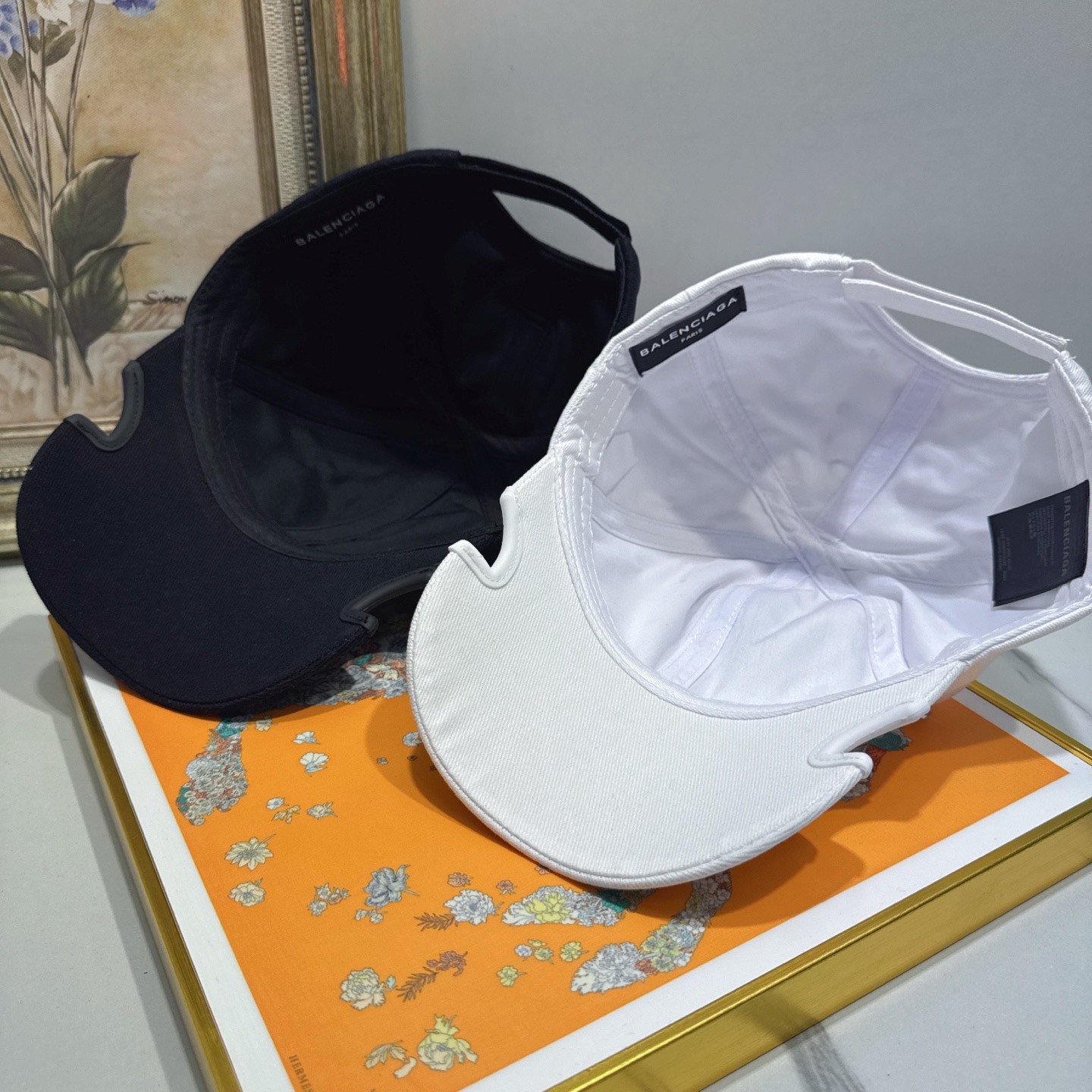 BALENCIAGA Luxury Designer Fashion Letter Print Baseball Cap Men And Women Sports Street Caps Forward Caps Sun Prevent Baseball Cap Outdoor Hat For Men Casquette Adjustable To Fit Hats With Box