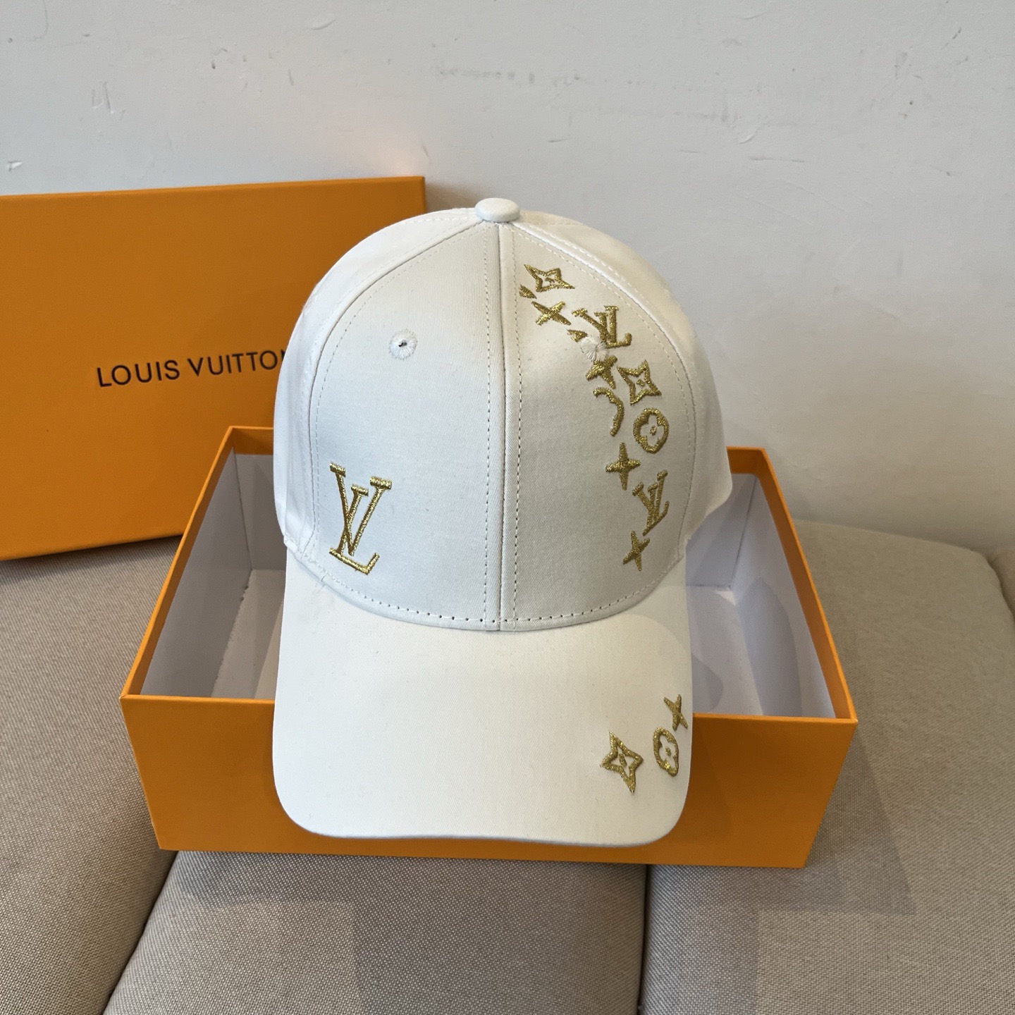LV Luxury Designer Hats Fashion Baseball Cap Men And Women Sports Street Caps Forward Caps Sun Prevent Baseball Cap Outdoor Hat For Men Casquette Adjustable To Fit Hats With Box